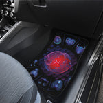 Pisces And Astrological Signs Print Front and Back Car Floor Mats