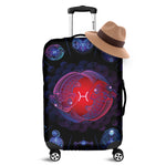 Pisces And Astrological Signs Print Luggage Cover