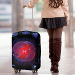 Pisces And Astrological Signs Print Luggage Cover