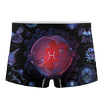 Pisces And Astrological Signs Print Men's Boxer Briefs