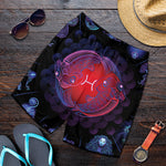 Pisces And Astrological Signs Print Men's Shorts