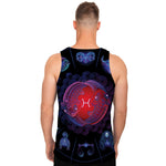 Pisces And Astrological Signs Print Men's Tank Top