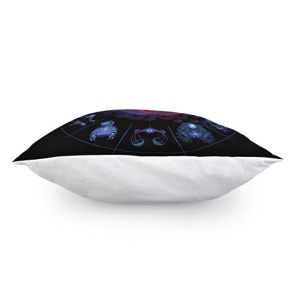 Pisces And Astrological Signs Print Pillow Cover