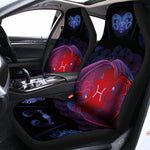 Pisces And Astrological Signs Print Universal Fit Car Seat Covers
