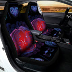 Pisces And Astrological Signs Print Universal Fit Car Seat Covers