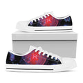 Pisces And Astrological Signs Print White Low Top Sneakers