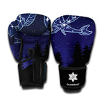 Pisces Constellation Print Boxing Gloves