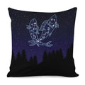 Pisces Constellation Print Pillow Cover