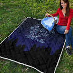 Pisces Constellation Print Quilt