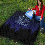 Pisces Constellation Print Quilt