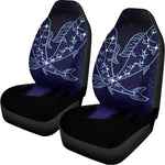 Pisces Constellation Print Universal Fit Car Seat Covers