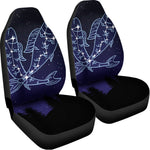 Pisces Constellation Print Universal Fit Car Seat Covers