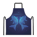 Pisces Horoscope Sign Print Apron