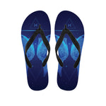 Pisces Horoscope Sign Print Flip Flops