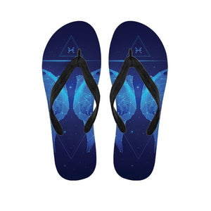 Pisces Horoscope Sign Print Flip Flops