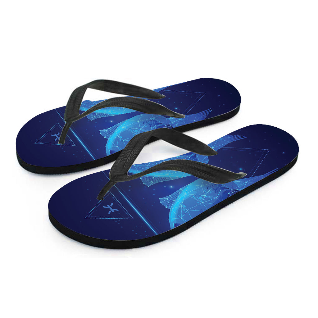 Pisces Horoscope Sign Print Flip Flops