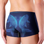 Pisces Horoscope Sign Print Men's Boxer Briefs