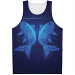 Pisces Horoscope Sign Print Men's Tank Top