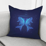 Pisces Horoscope Sign Print Pillow Cover
