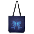 Pisces Horoscope Sign Print Tote Bag