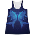 Pisces Horoscope Sign Print Women's Racerback Tank Top