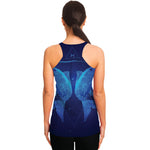 Pisces Horoscope Sign Print Women's Racerback Tank Top