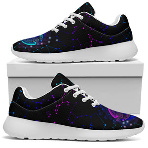 Pisces Zodiac Sign Sport Shoes GearFrost