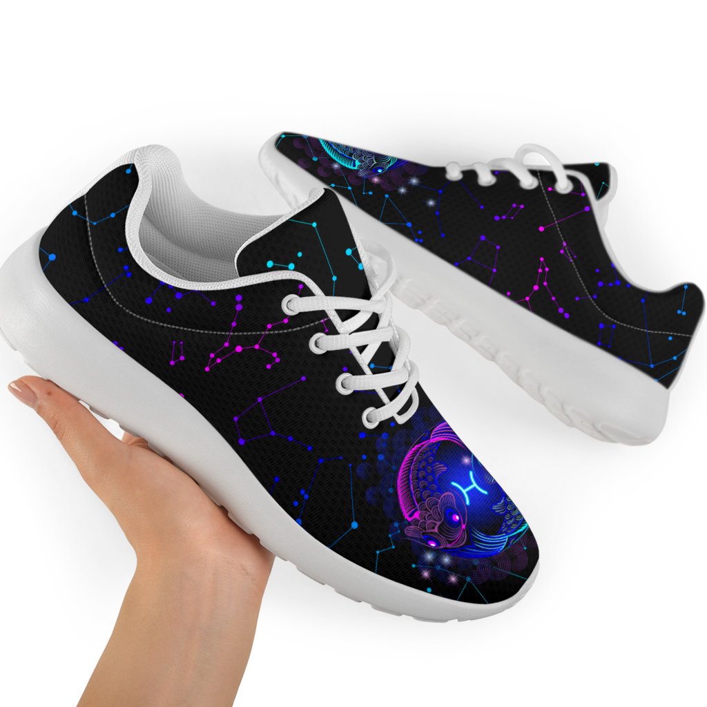 Pisces Zodiac Sign Sport Shoes GearFrost