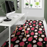 Pitaya Pattern Print Area Rug