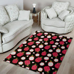 Pitaya Pattern Print Area Rug