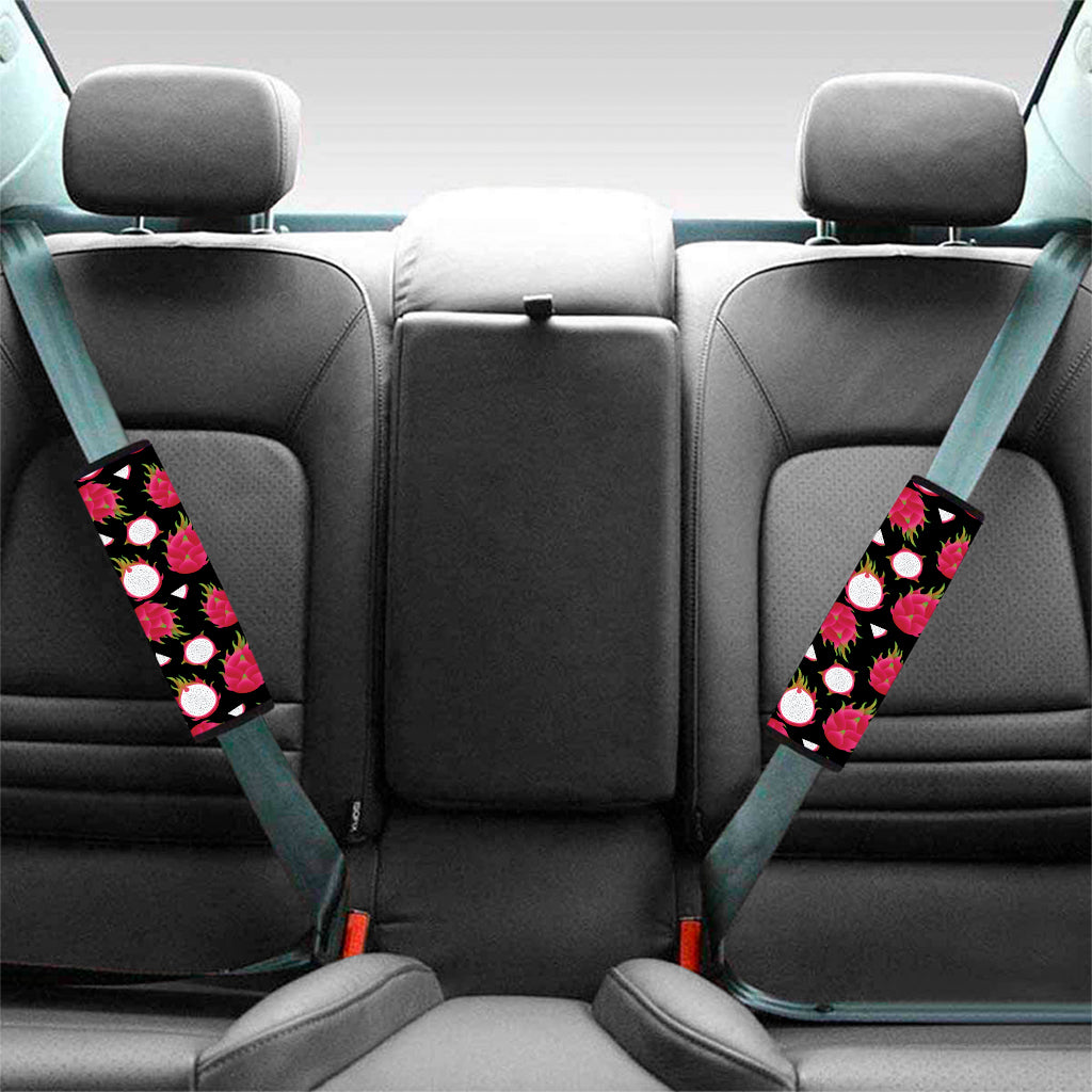 Pitaya Pattern Print Car Seat Belt Covers
