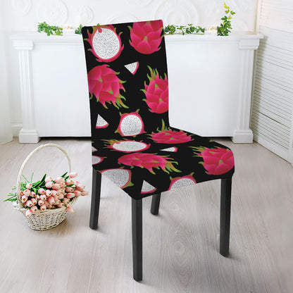 Pitaya Pattern Print Dining Chair Slipcover
