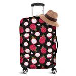 Pitaya Pattern Print Luggage Cover
