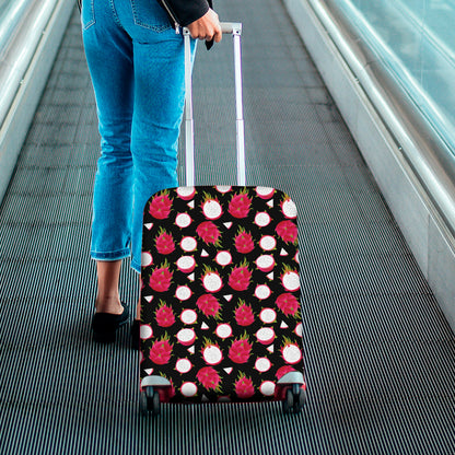Pitaya Pattern Print Luggage Cover