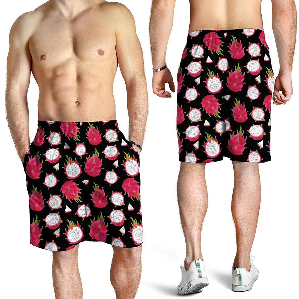 Pitaya Pattern Print Men's Shorts