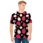 Pitaya Pattern Print Men's T-Shirt