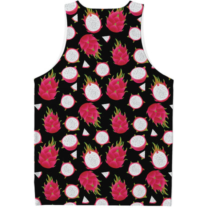 Pitaya Pattern Print Men's Tank Top