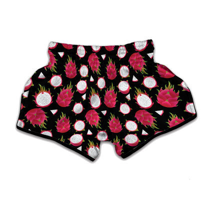Pitaya Pattern Print Muay Thai Boxing Shorts