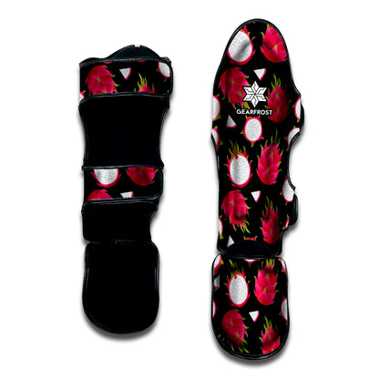 Pitaya Pattern Print Muay Thai Shin Guard