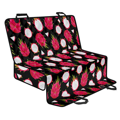 Pitaya Pattern Print Pet Car Back Seat Cover