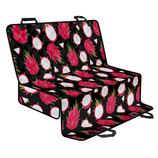 Pitaya Pattern Print Pet Car Back Seat Cover