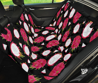 Pitaya Pattern Print Pet Car Back Seat Cover