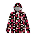 Pitaya Pattern Print Pullover Hoodie