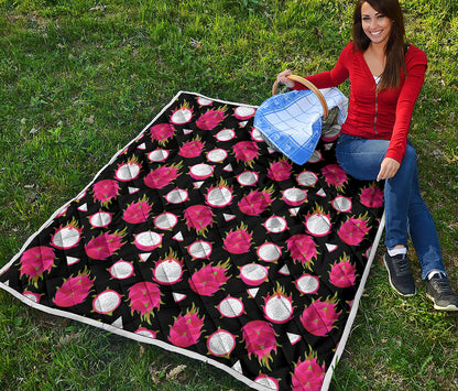 Pitaya Pattern Print Quilt