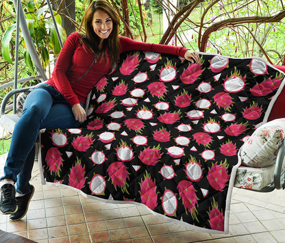 Pitaya Pattern Print Quilt
