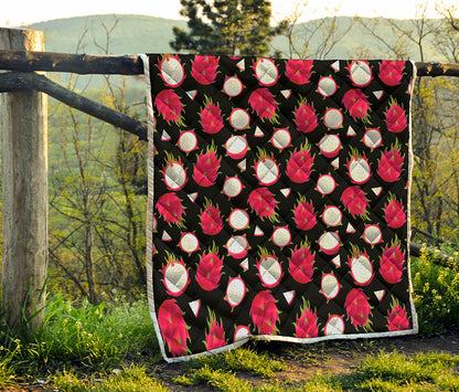 Pitaya Pattern Print Quilt