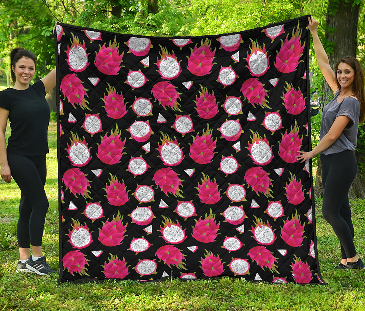 Pitaya Pattern Print Quilt