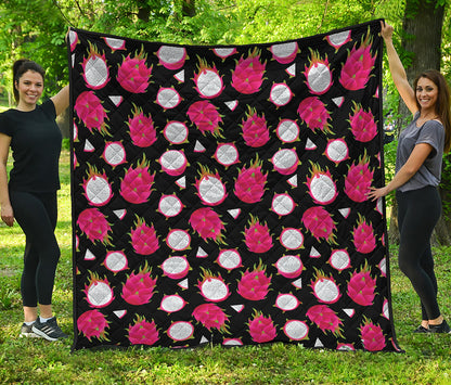 Pitaya Pattern Print Quilt