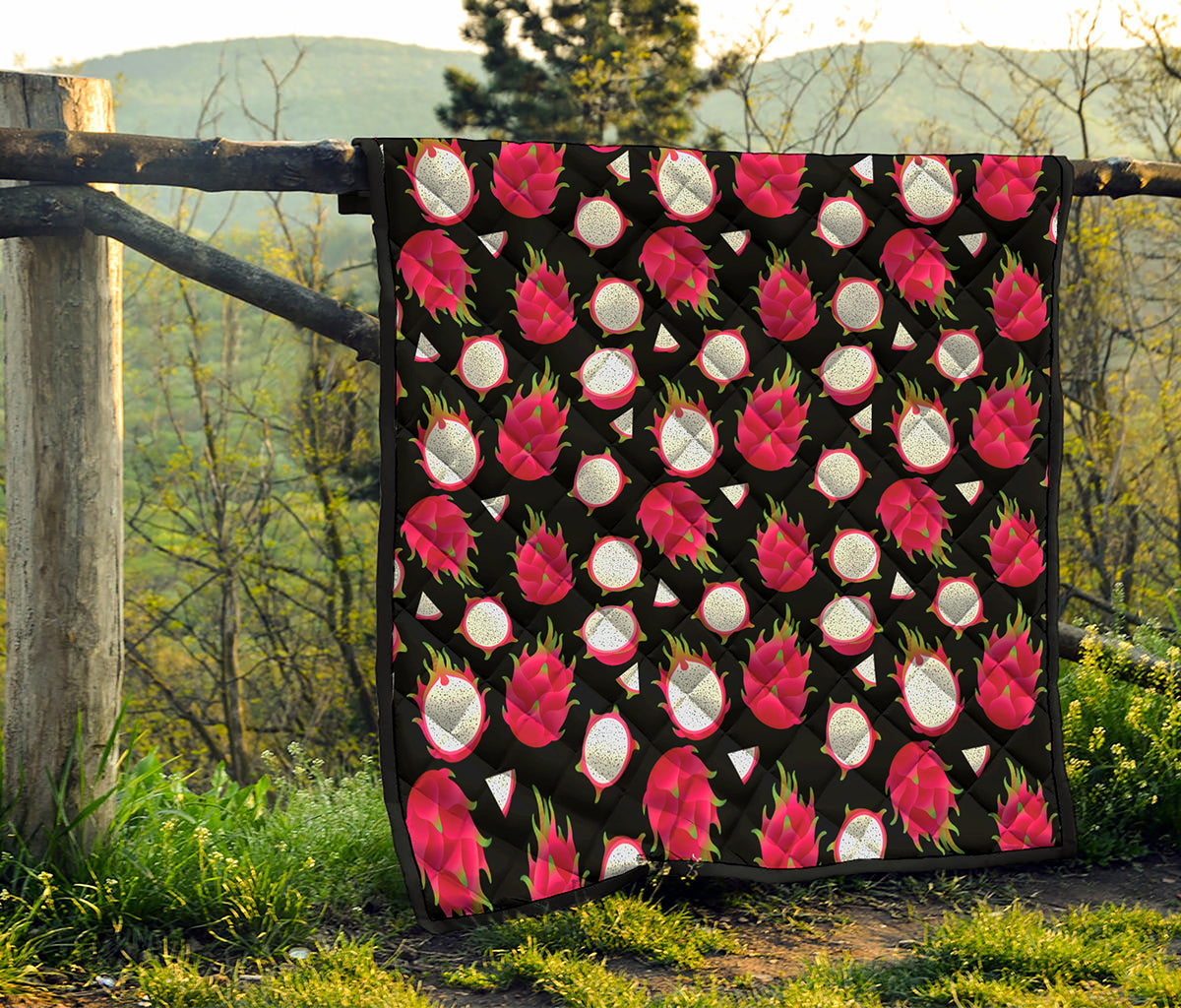 Pitaya Pattern Print Quilt