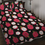 Pitaya Pattern Print Quilt Bed Set